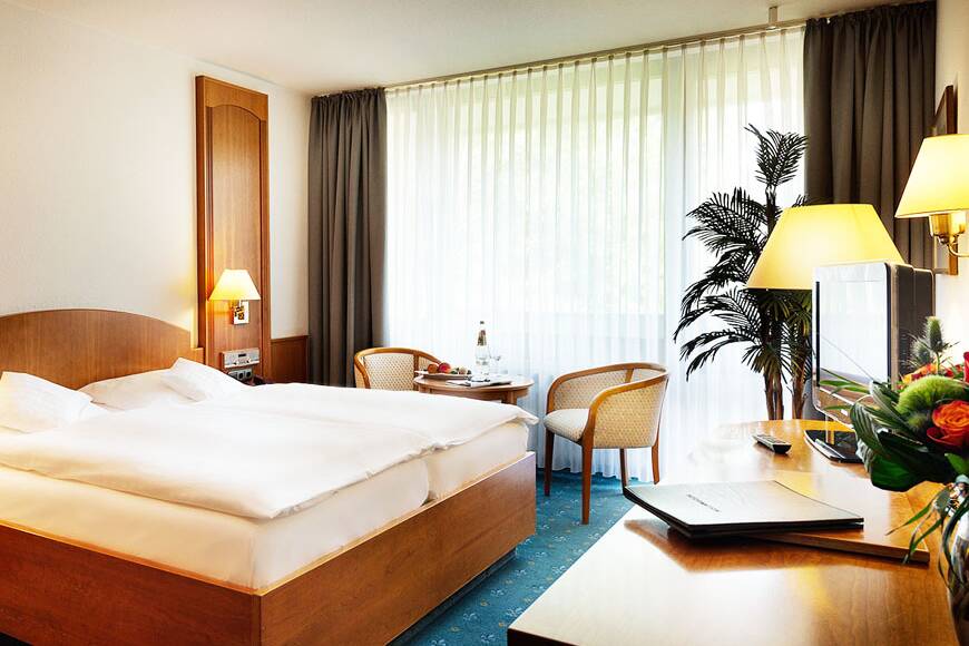 Reservieren Sie Ihr Doppelzimmer-Komfort für Ihren Ayurveda-Urlaub.